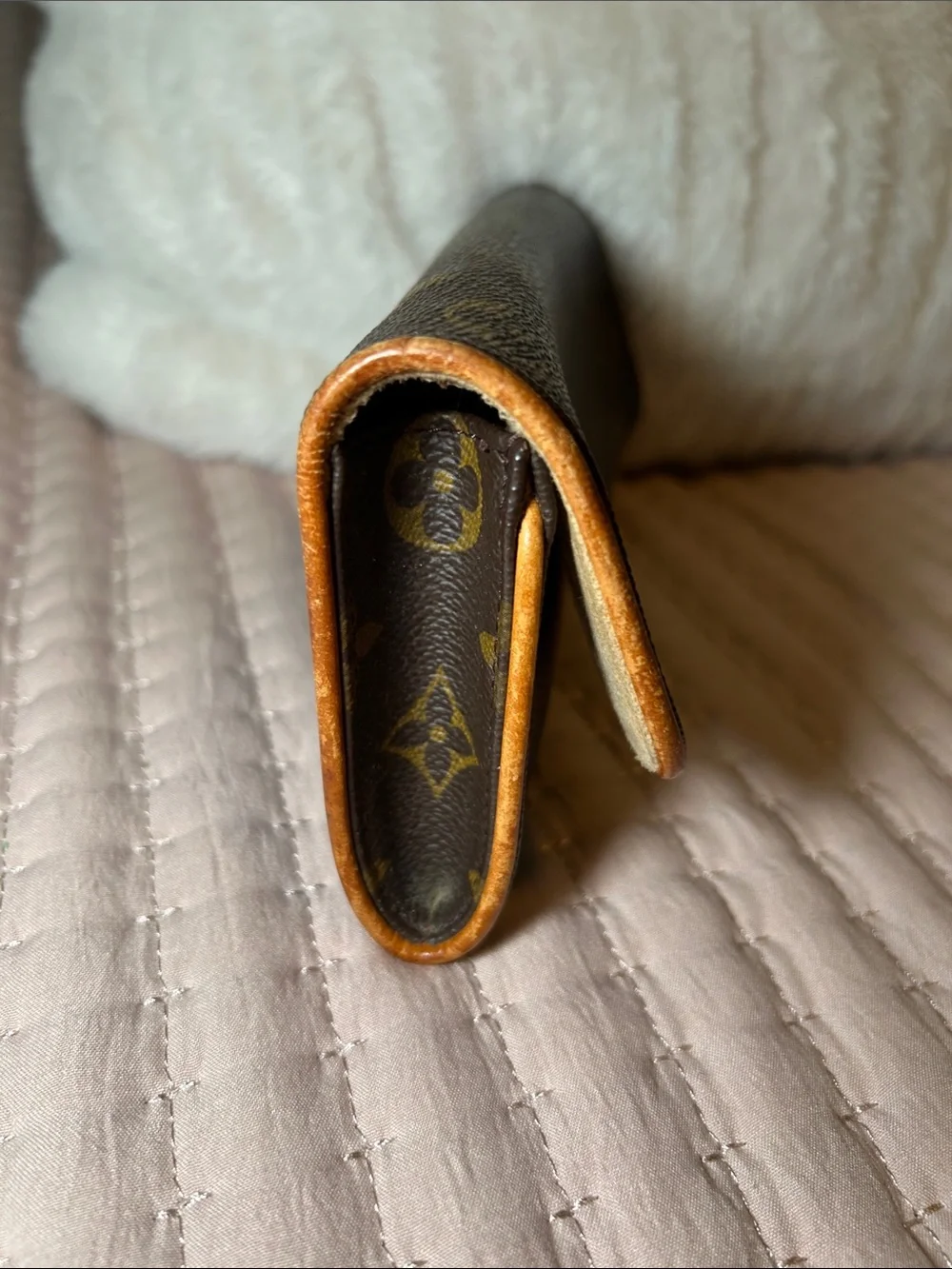 441. Louis Vuitton PM twin Pochette with COA